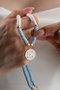 Heliophilia Silver Collar Multicolor con Colgante de Aleación de Latón y Cobre